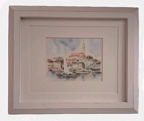 Artist signed watercolor - watercolor, of